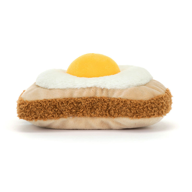 An image of the Jellycat Amuseables Egglantine Egg on Toast.