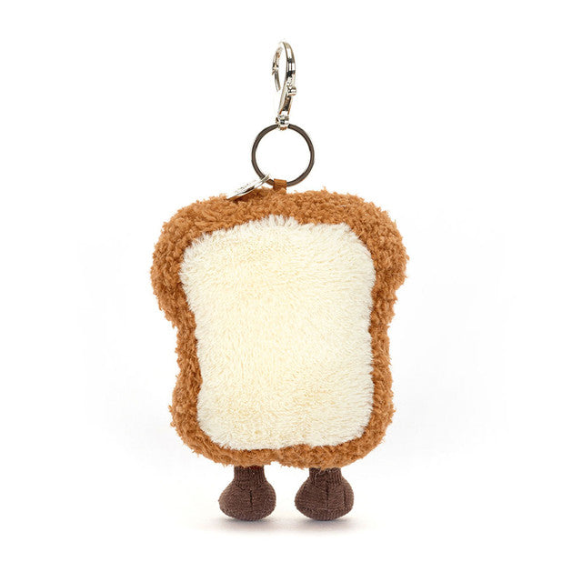 An image of the Jellycat Jellycat Amuseables Toast Bag Charm