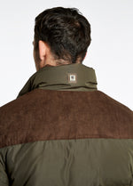 An image of the Dubarry Talbot Down Filled Jacket in Olive.