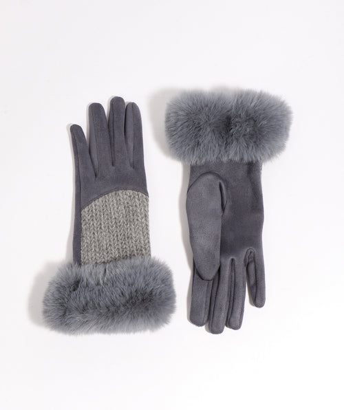 An image of the Pia Rossini Aria Gloves in Silver.