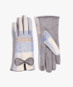 An image of the Pia Rossini Ava Gloves in Blue.