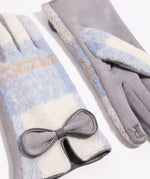 An image of the Pia Rossini Ava Gloves in Blue.