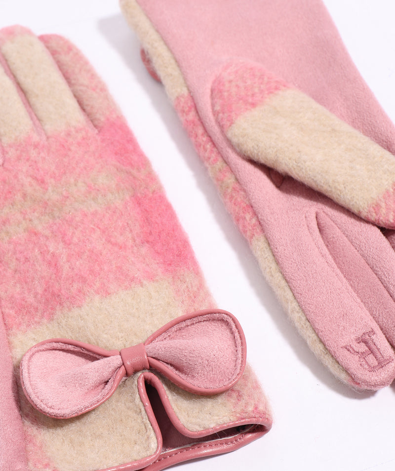 An image of the Pia Rossini Ava Gloves in Blush.