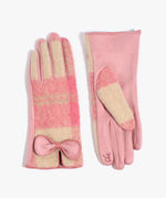 An image of the Pia Rossini Ava Gloves in Blush.