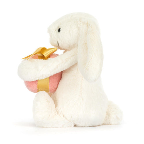 An image of the Jellycat Jellycat Bashful Bunny with Present