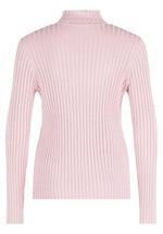 An image of the Betty Barclay Fine Knit Jumper in Pale Mauve.