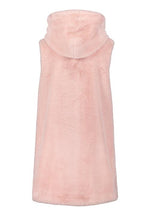 An image of the Betty Barclay Plush Vest in Mauve Chalk.