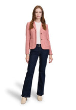 An image of the Betty Barclay Wool Blazer in Ash Rose.