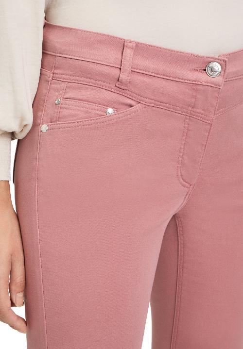 An image of the Betty Barclay Casual Trousers in Ash Rose.