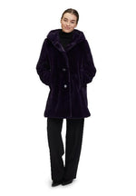 An image of the Betty Barclay Plush Jacket in Sweet Plum.