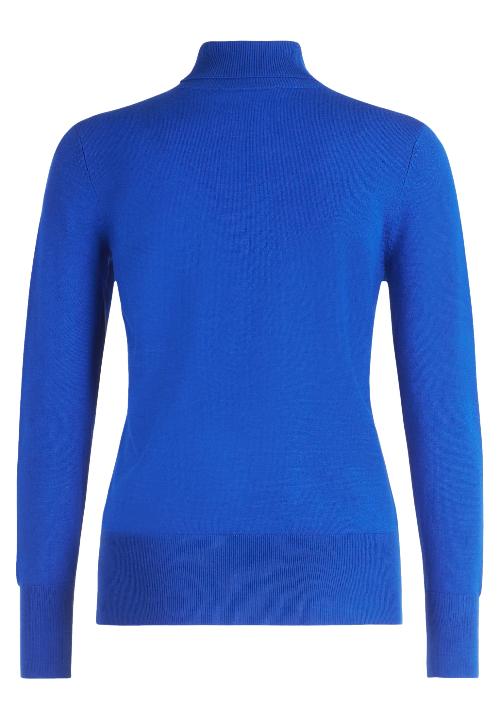 An image of the Betty Barclay Polo Neck Jumper in Adria.