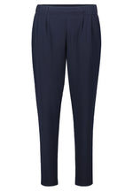 An image of the Betty Barclay Slip-On Trousers in Dark Sky.