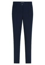 An image of the Betty Barclay Business Trousers in Dark Sky.