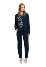 An image of the Betty Barclay Business Trousers in Dark Sky.