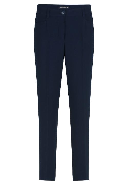 An image of the Betty Barclay Business Trousers in Dark Sky.