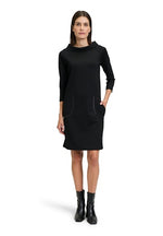 An image of the Betty Barclay Sweat Dress With Collar.