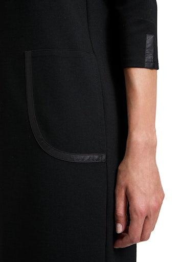 An image of the Betty Barclay Sweat Dress With Collar.