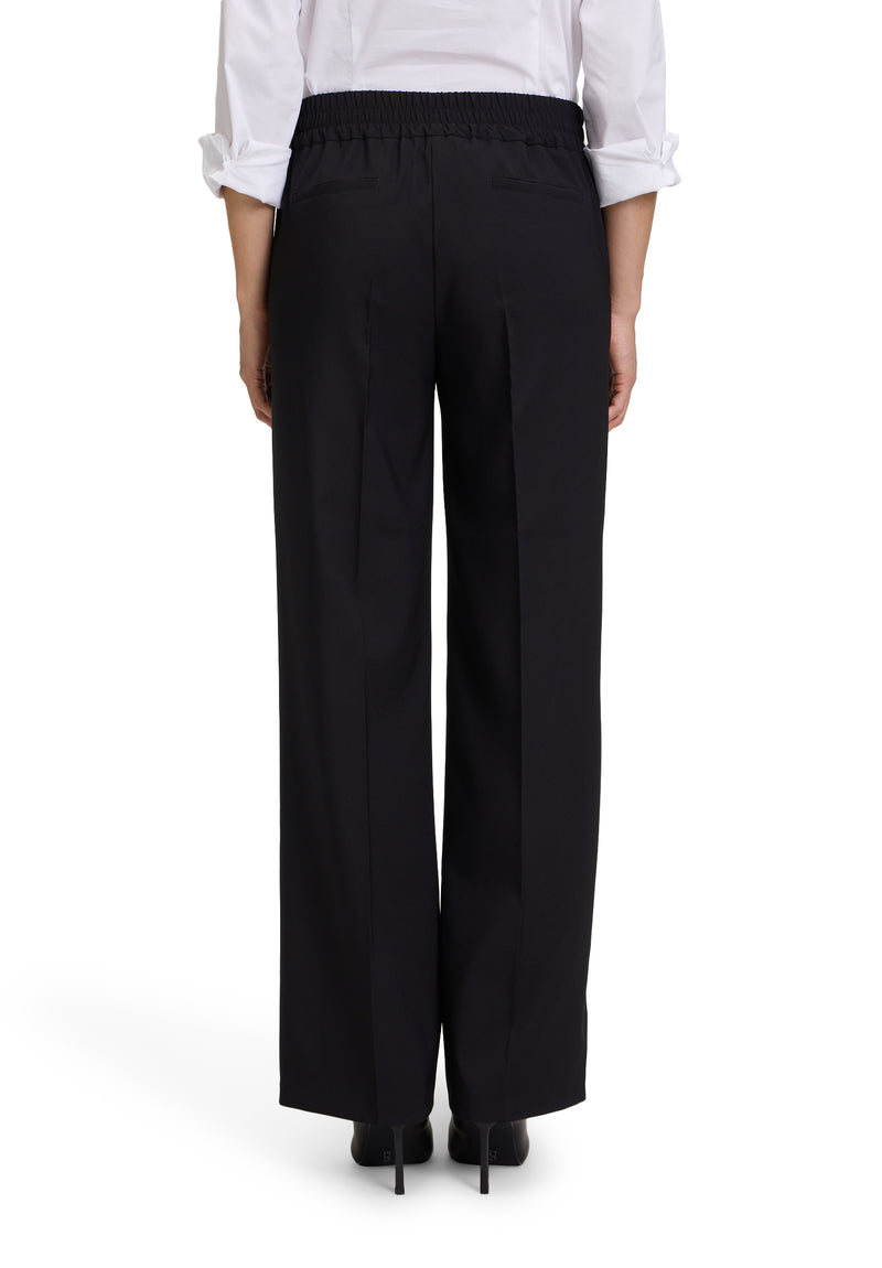 An image of the Betty Barclay Classic Trousers in Black.