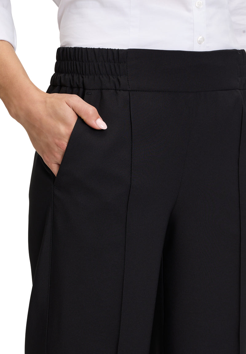 An image of the Betty Barclay Classic Trousers in Black.