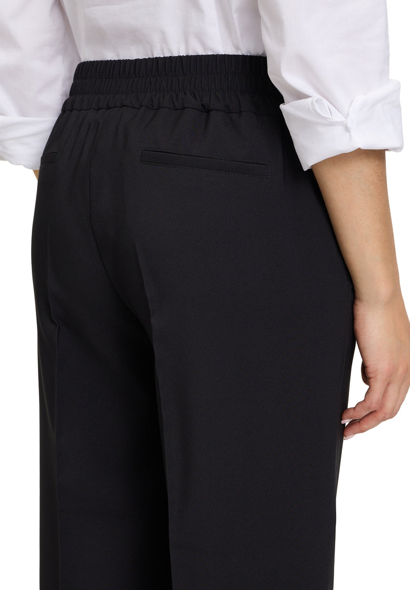 An image of the Betty Barclay Classic Trousers in Black.