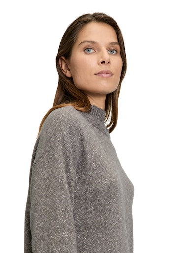 An image of the Betty Barclay Knit Jumper in Tornado.