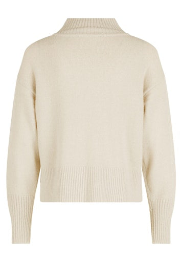 An image of the Betty Barclay Knit Jumper in Pastel Sand.