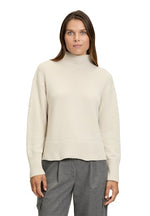 An image of the Betty Barclay Knit Jumper in Pastel Sand.