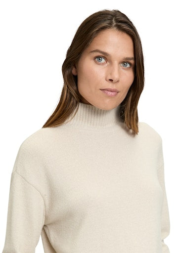 An image of the Betty Barclay Knit Jumper in Pastel Sand.