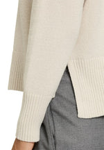 An image of the Betty Barclay Knit Jumper in Pastel Sand.