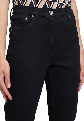 An image of the Betty Barclay Slim Fit Jeans in Black.