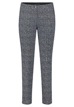 An image of the Betty Barclay Classic Trousers in Black/Cream.