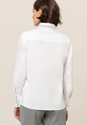 An image of the Bianca Anina Blouse in White.