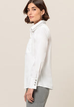 An image of the Bianca Anina Blouse in White.