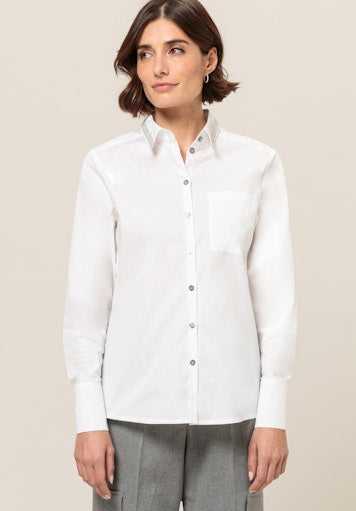 An image of the Bianca Anina Blouse in White.