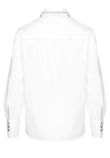 An image of the Bianca Anina Blouse in White.