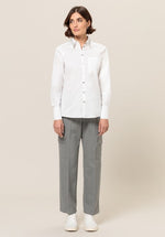 An image of the Bianca Anina Blouse in White.