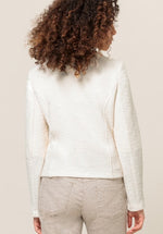 An image of the Bianca Joyce Jacket in Milk.