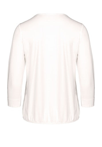 An image of the Bianca Ele T-Shirt in Ivory.