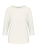 An image of the Bianca Frieda T-Shirt in Creme.