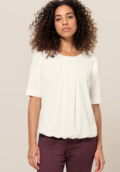 An image of the Bianca Irena T-Shirt in Creme.