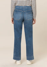 An image of the Bianca Melbourn Trousers in Denim.