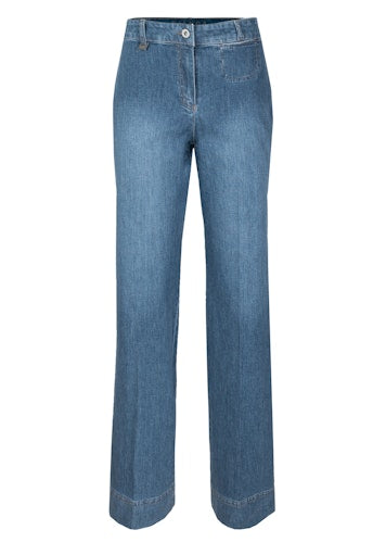 An image of the Bianca Melbourn Trousers in Denim.