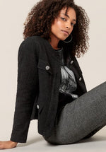 An image of the Bianca Joyce Jacket in Black.