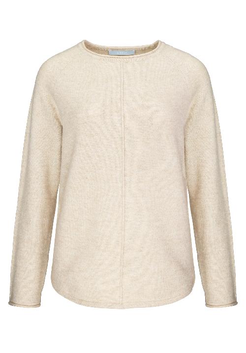 An image of the Bianca Daris Knit Jumper in Biscuit Melange.