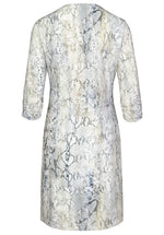 An image of the Bianca Wenke Dress in Beige Mix.