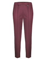 An image of the Bianca Denver Trousers in Burgundy.