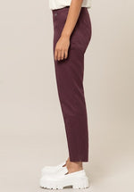 An image of the Bianca Denver Trousers in Burgundy.