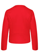 An image of the Bianca Talia Jacket in Red Pepper.