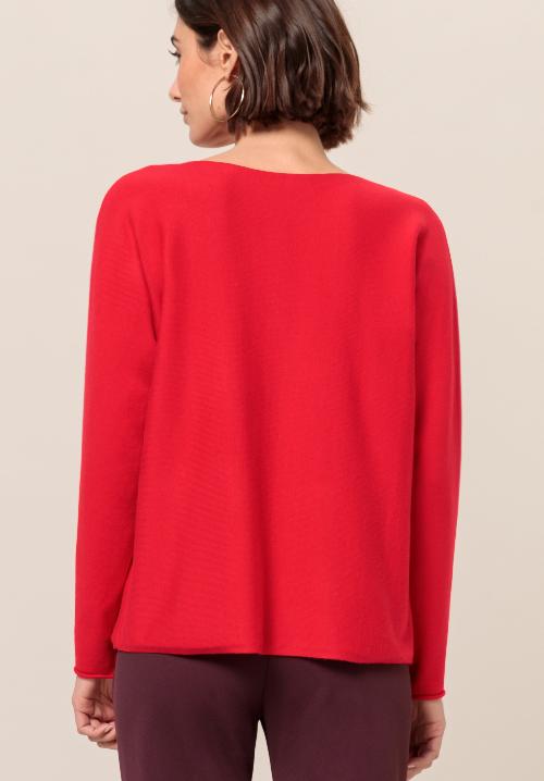 Bianca Otis Knit Jumper in Fire.