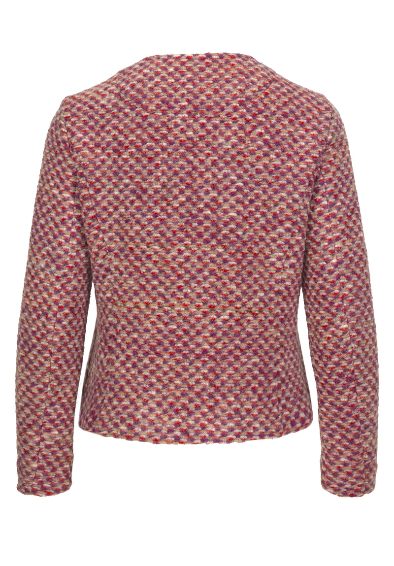 An image of the Bianca Kathi Jacket in Red Mix.